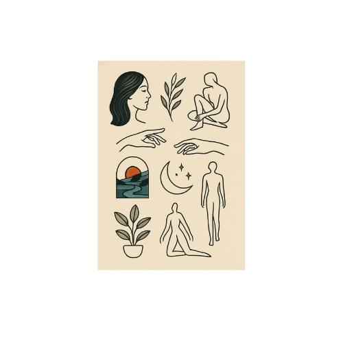 Flash Tattoos - Posters mod for The Sims 4 