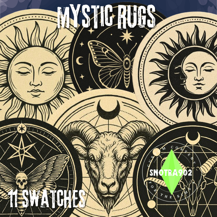 Mystic Rugs mod for The Sims 4 