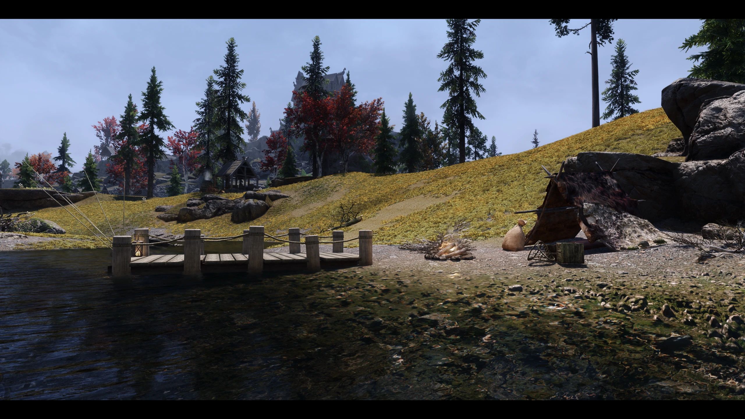 Immersive Fishing Locations mod for The Elder Scrolls V: Skyrim Special Edition