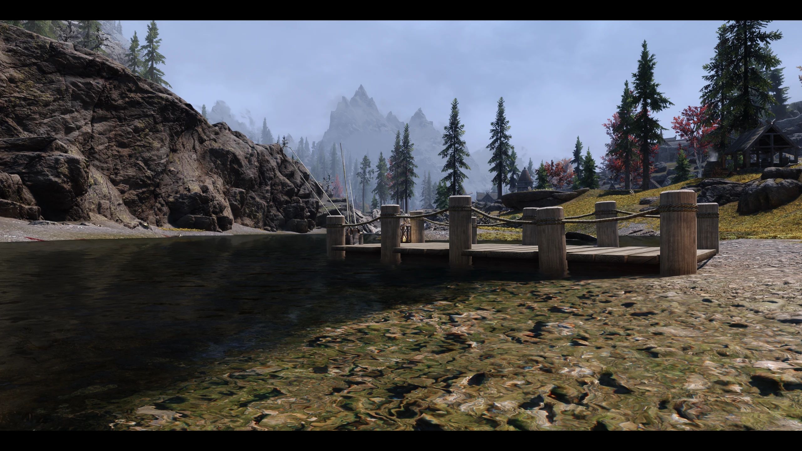 Immersive Fishing Locations mod for The Elder Scrolls V: Skyrim Special Edition