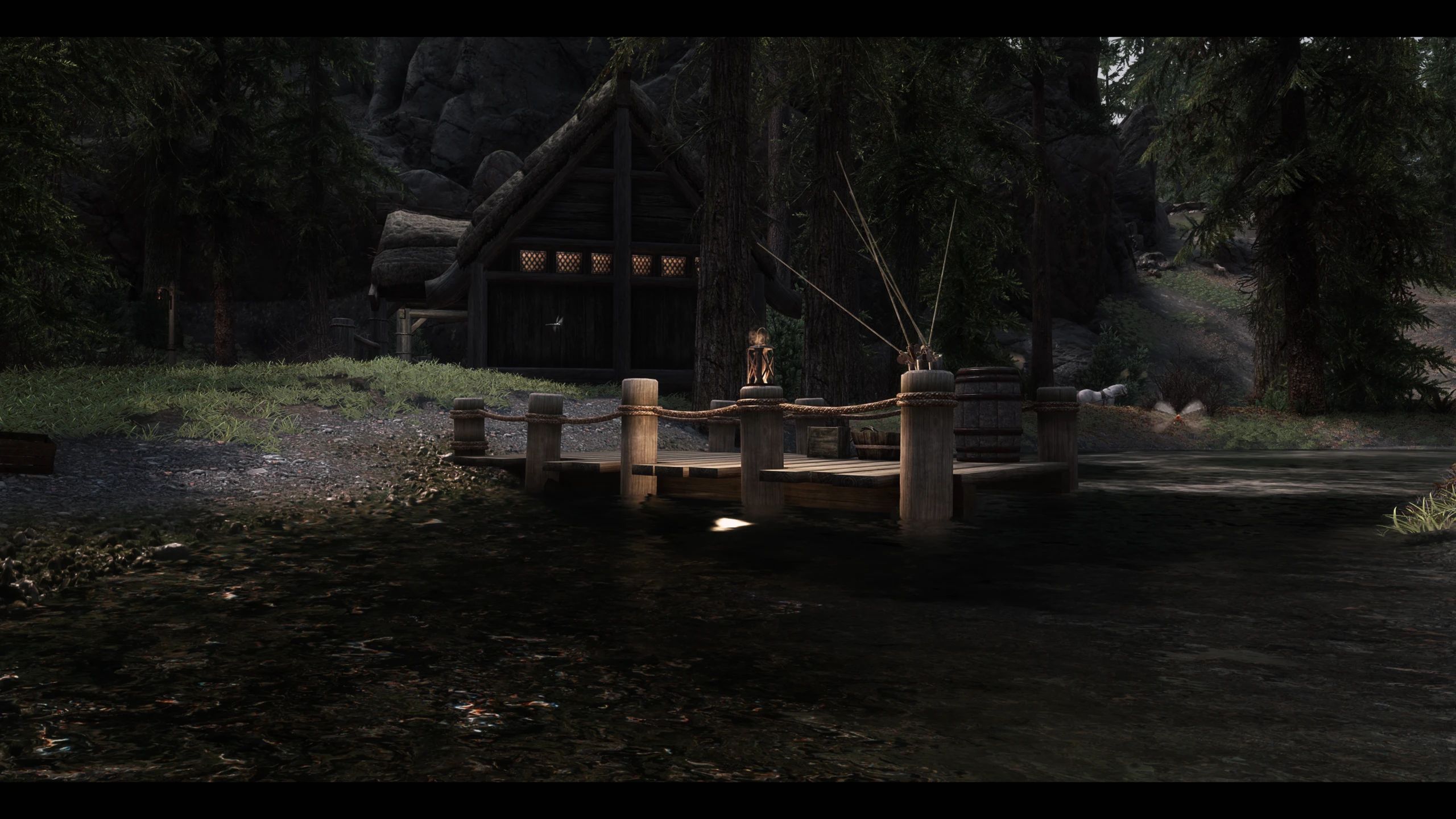 Immersive Fishing Locations mod for The Elder Scrolls V: Skyrim Special Edition