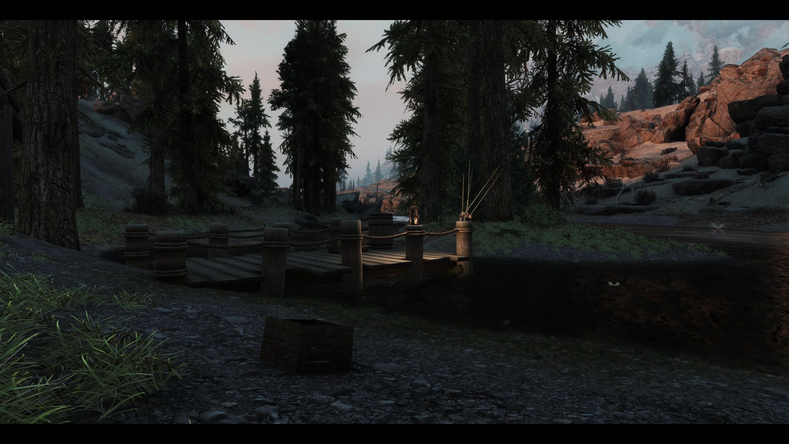 Immersive Fishing Locations mod for The Elder Scrolls V: Skyrim Special Edition