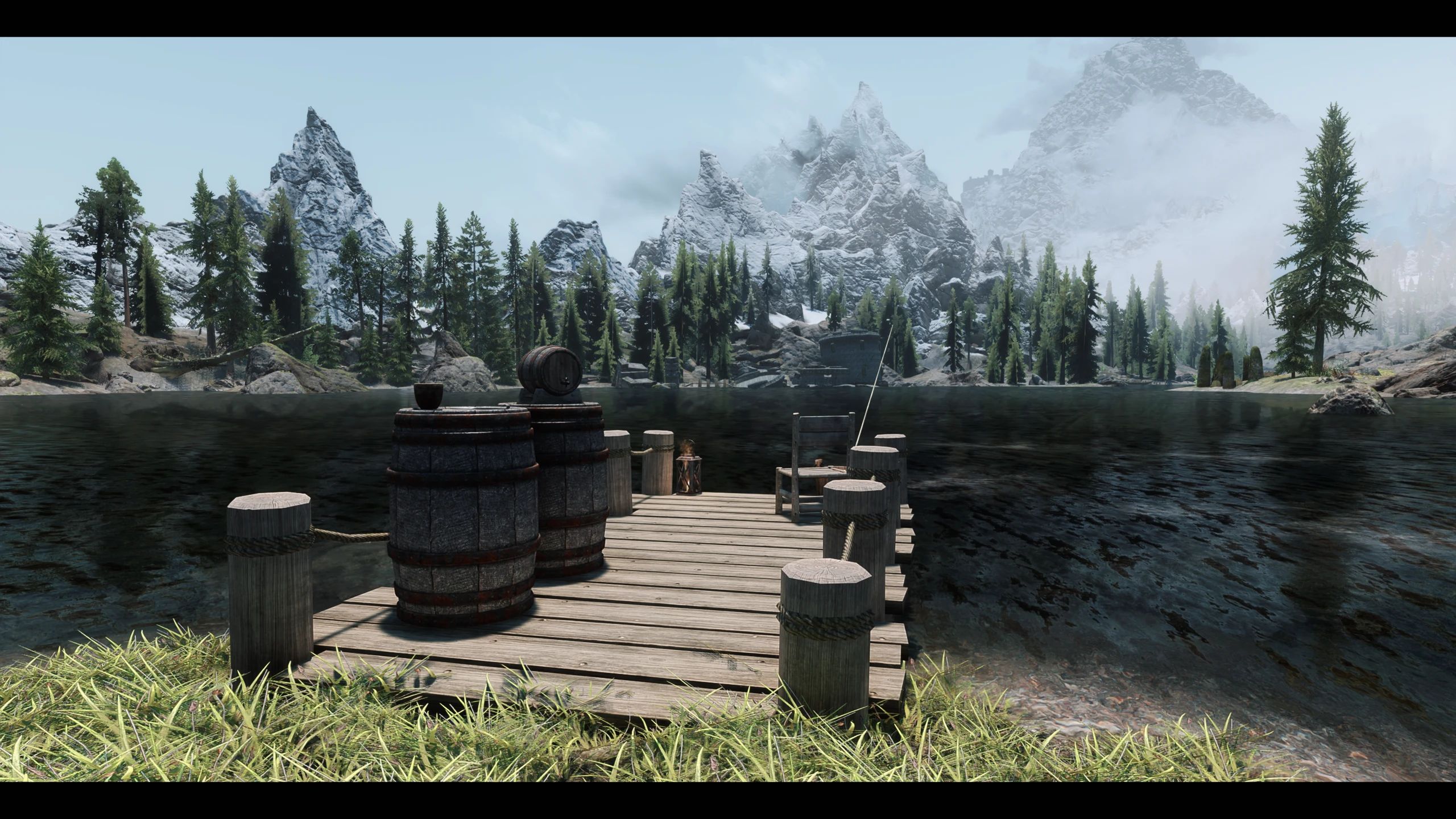 Immersive Fishing Locations mod for The Elder Scrolls V: Skyrim Special Edition