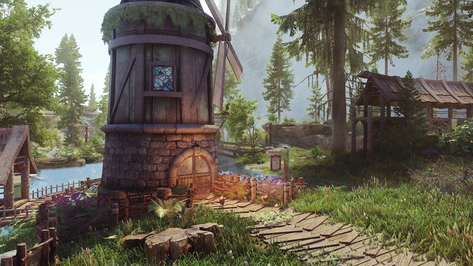 Ivy - Riverwood Windmill Apothecary mod for The Elder Scrolls V: Skyrim Special Edition