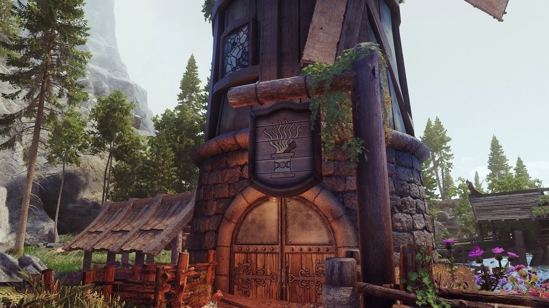 Ivy - Riverwood Windmill Apothecary mod for The Elder Scrolls V: Skyrim Special Edition