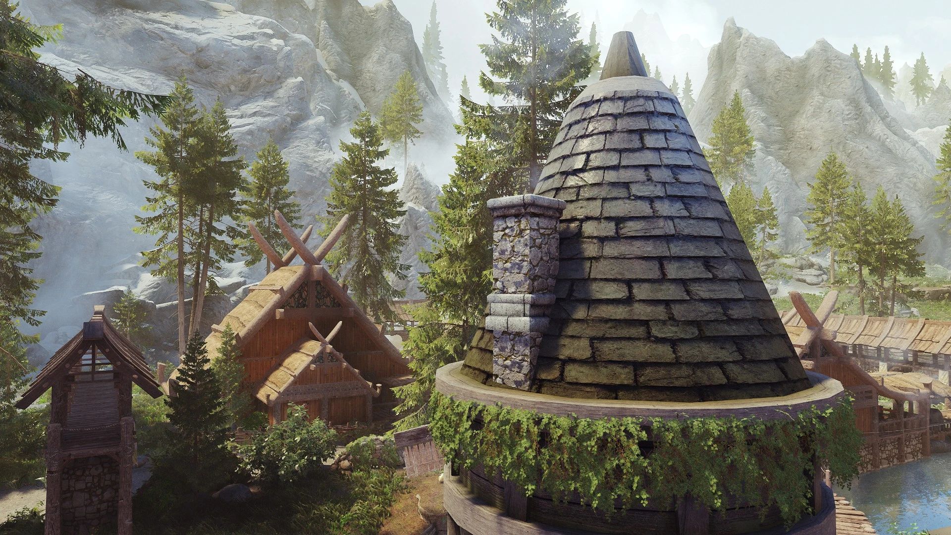 Ivy - Riverwood Windmill Apothecary mod for The Elder Scrolls V: Skyrim Special Edition