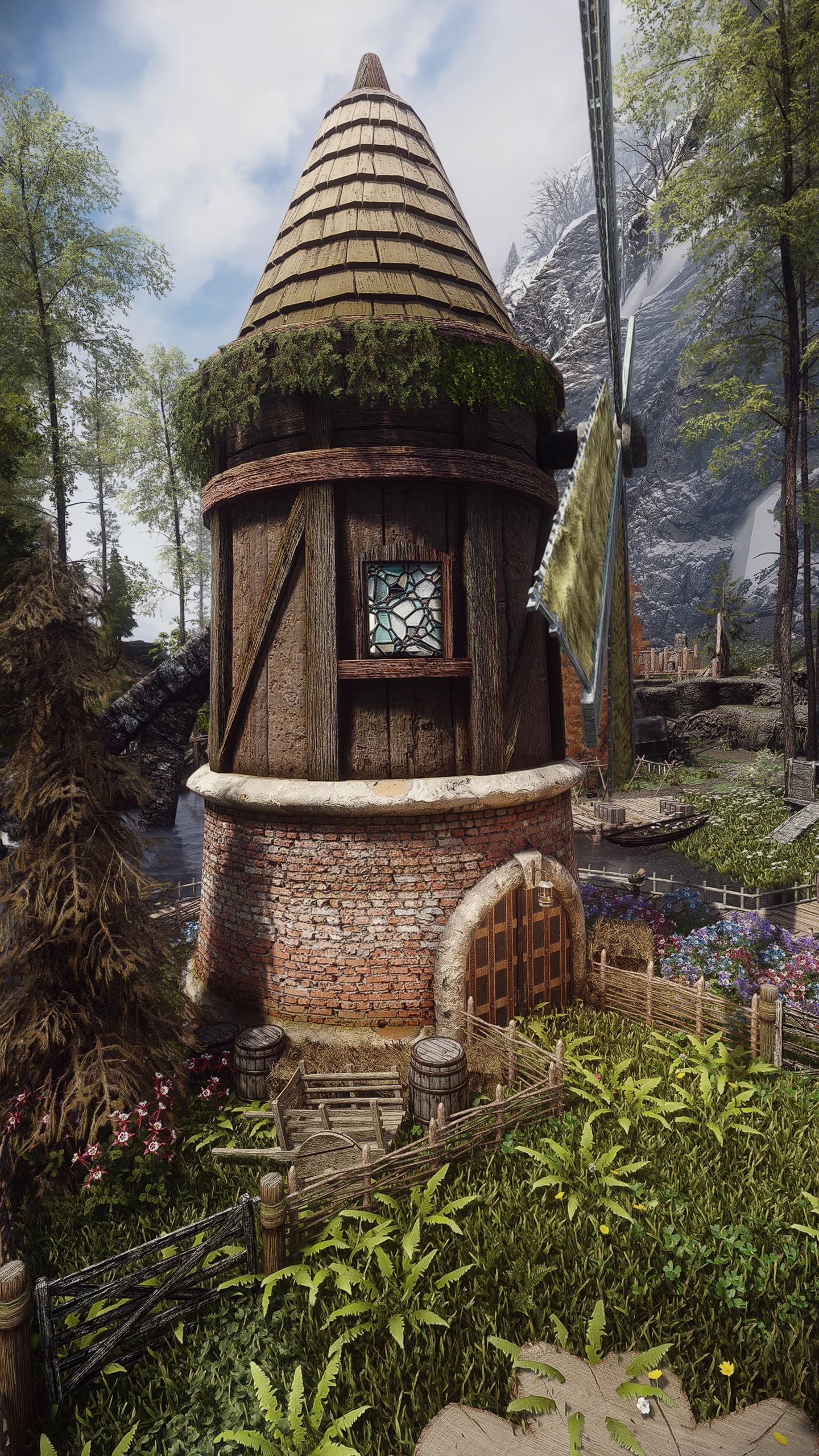 Ivy - Riverwood Windmill Apothecary mod for The Elder Scrolls V: Skyrim Special Edition