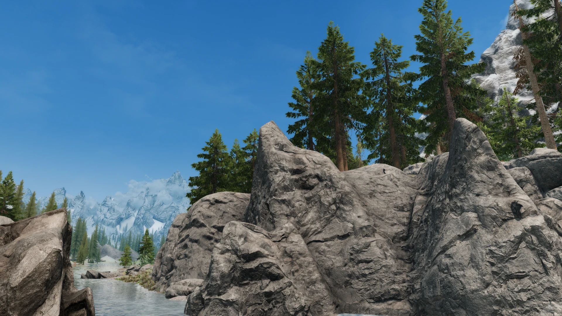 Mountains of the Northlands (1K - 8K) mod for The Elder Scrolls V: Skyrim Special Edition