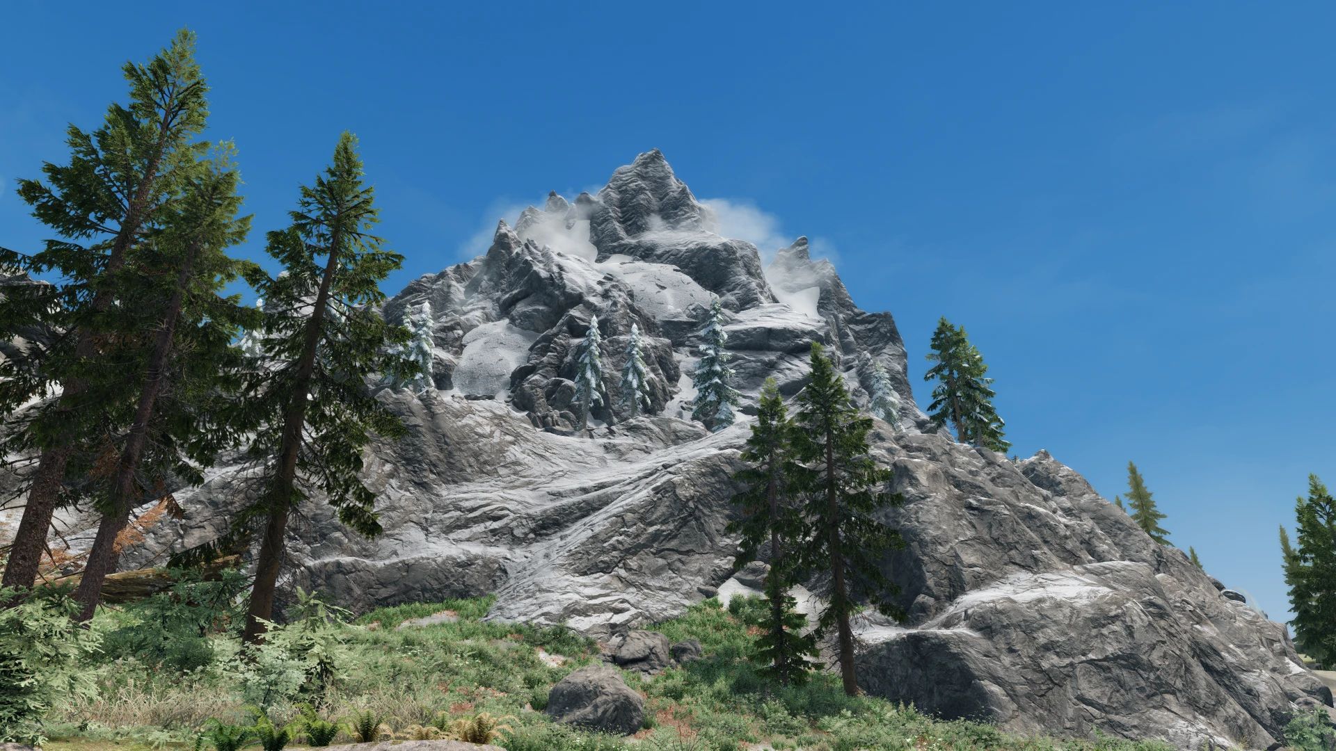 Mountains of the Northlands (1K - 8K) mod for The Elder Scrolls V: Skyrim Special Edition