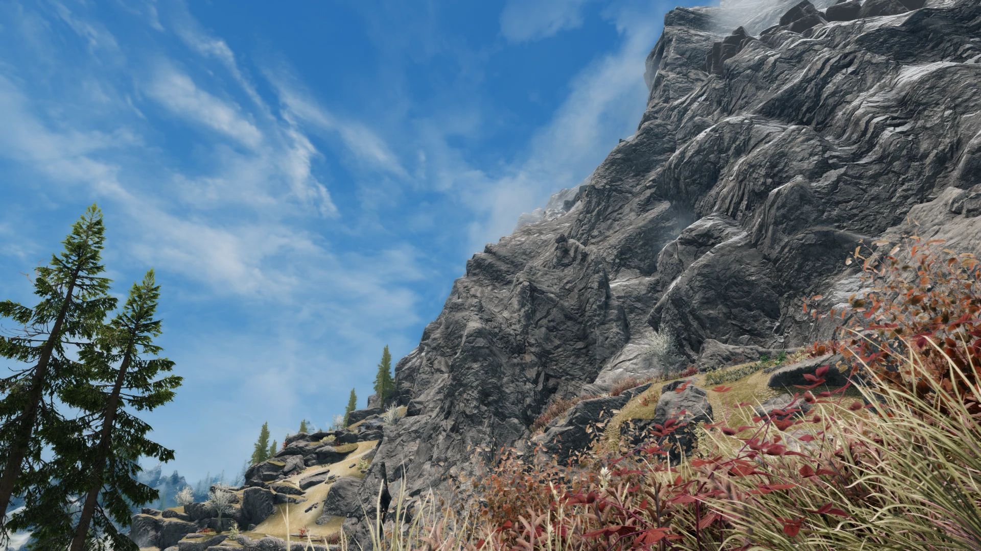 Mountains of the Northlands (1K - 8K) mod for The Elder Scrolls V: Skyrim Special Edition