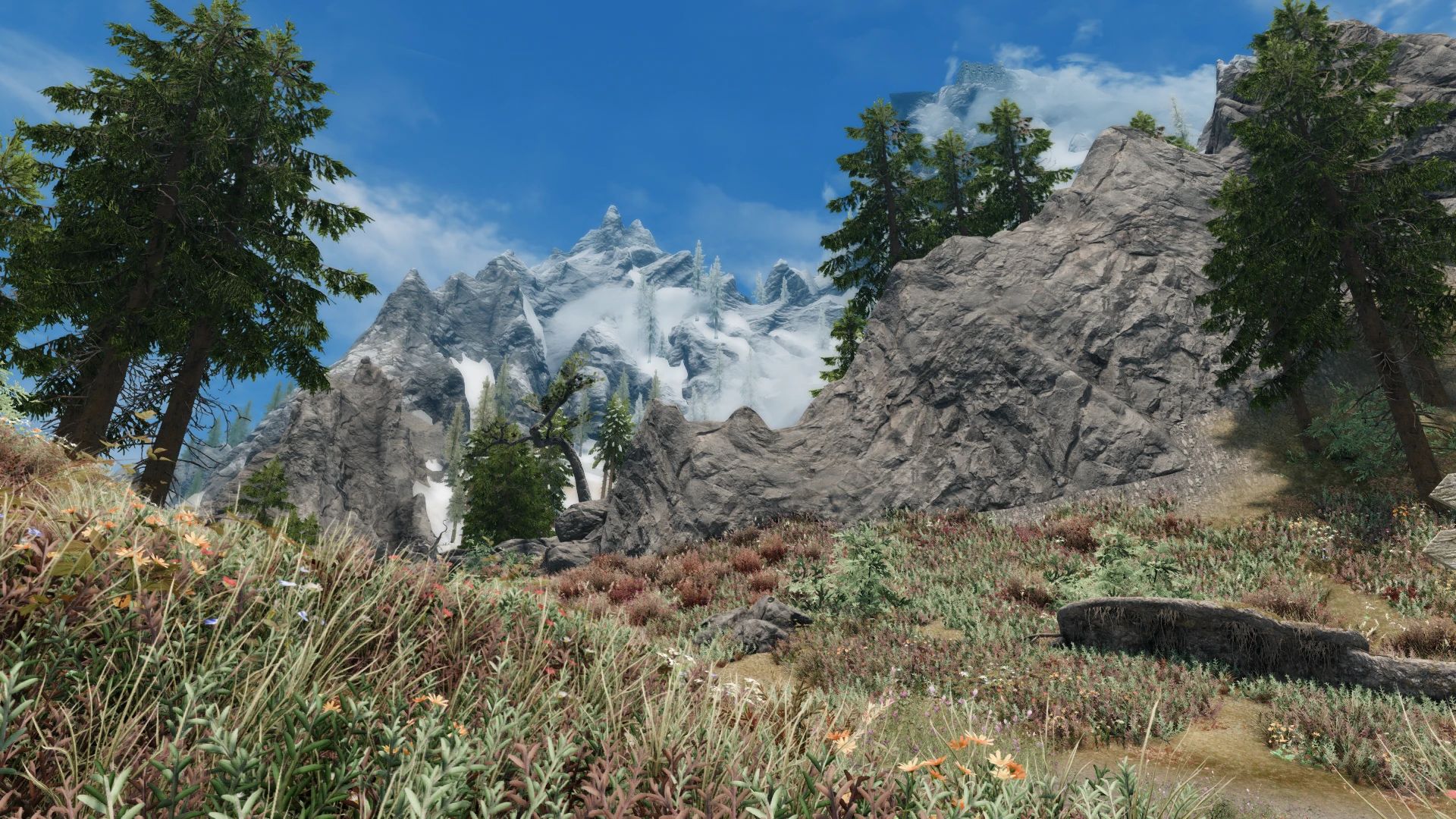 Mountains of the Northlands (1K - 8K) mod for The Elder Scrolls V: Skyrim Special Edition