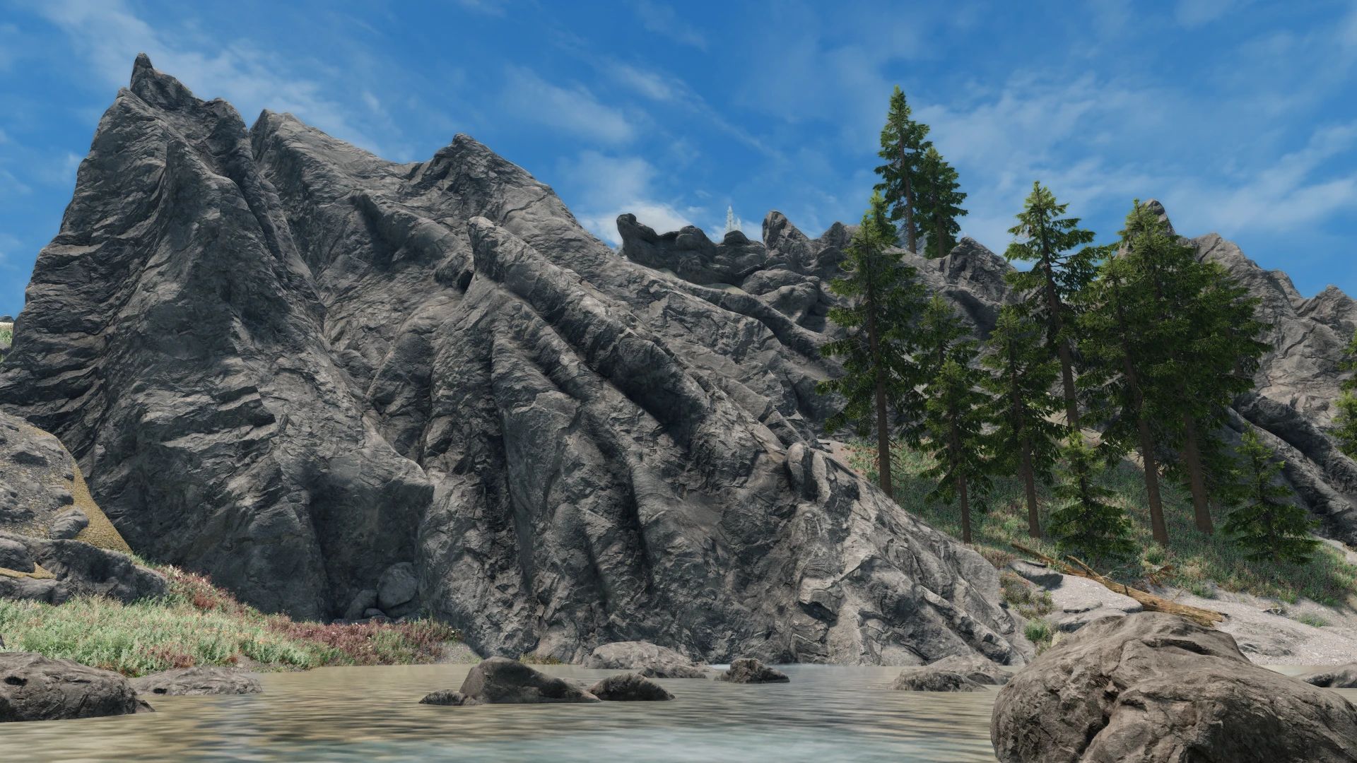 Mountains of the Northlands (1K - 8K) mod for The Elder Scrolls V: Skyrim Special Edition