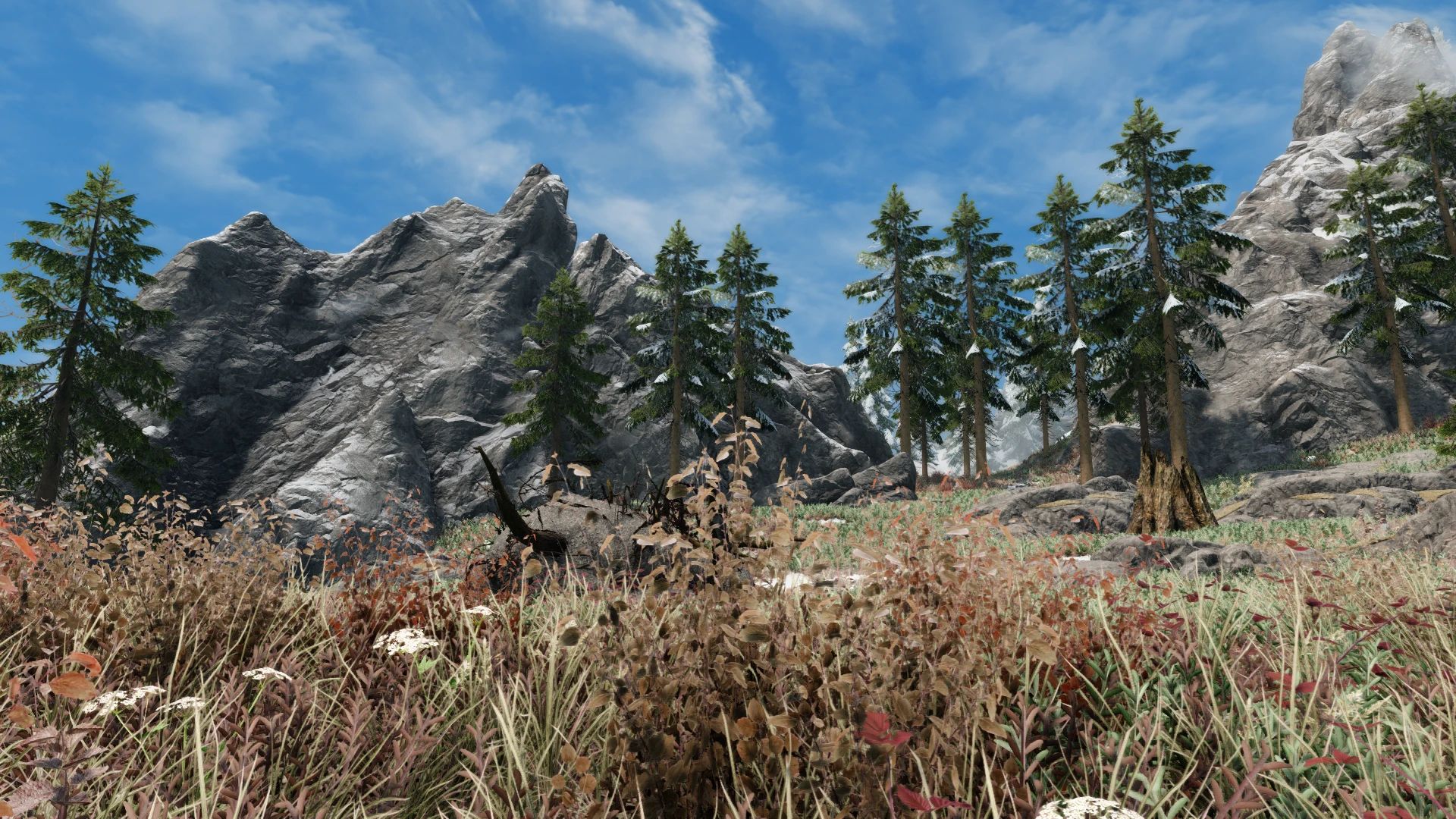 Mountains of the Northlands (1K - 8K) mod for The Elder Scrolls V: Skyrim Special Edition