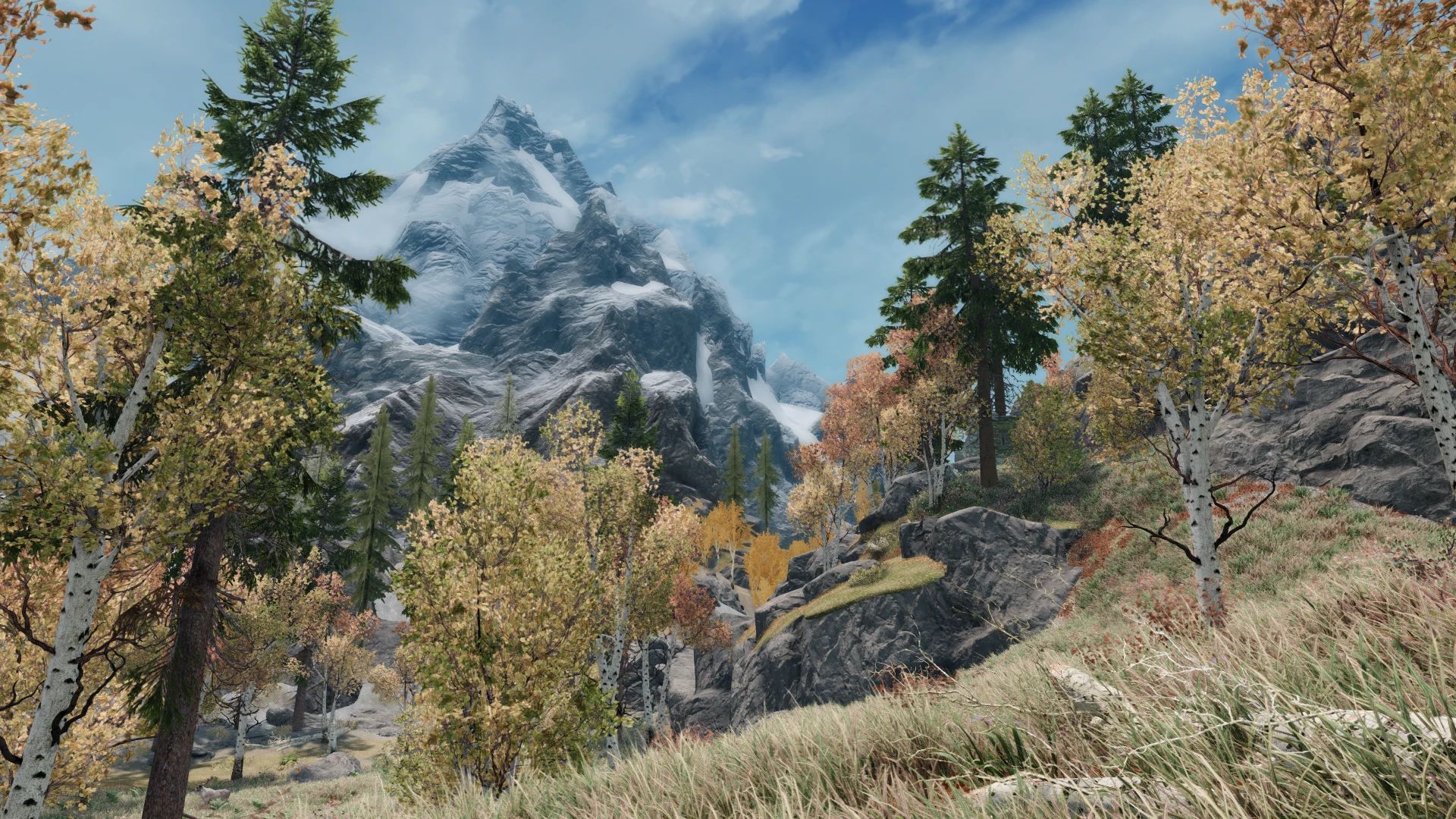 Mountains of the Northlands (1K - 8K) mod for The Elder Scrolls V: Skyrim Special Edition