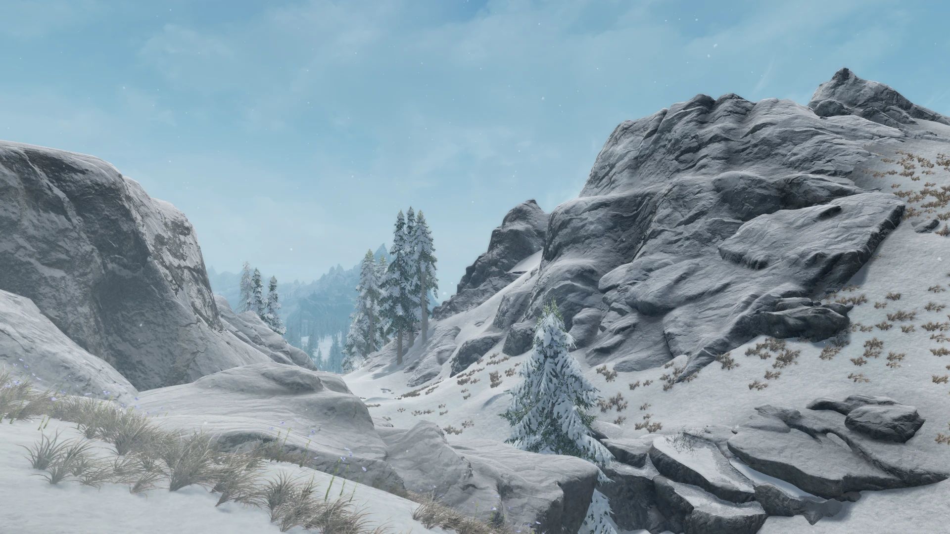 Mountains of the Northlands (1K - 8K) mod for The Elder Scrolls V: Skyrim Special Edition