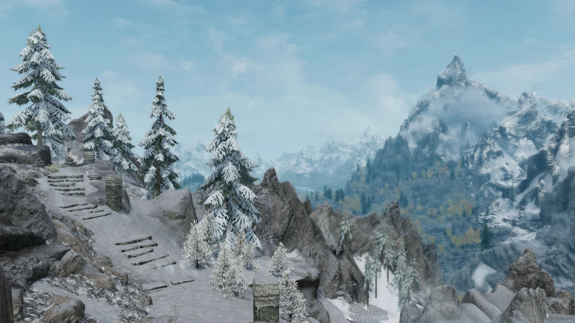 7000 Steps of Sanctum mod for The Elder Scrolls V: Skyrim Special Edition