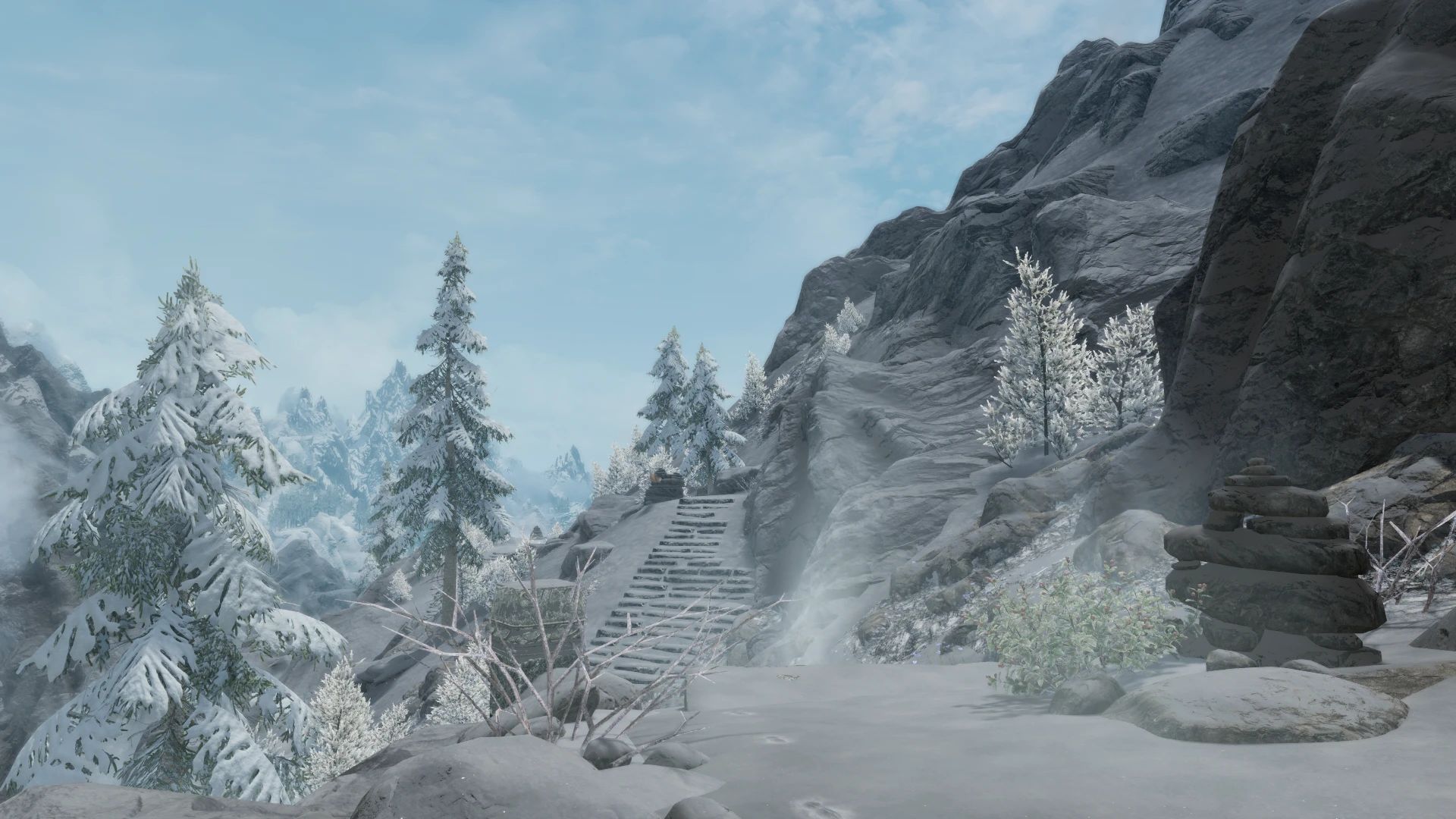 7000 Steps of Sanctum mod for The Elder Scrolls V: Skyrim Special Edition