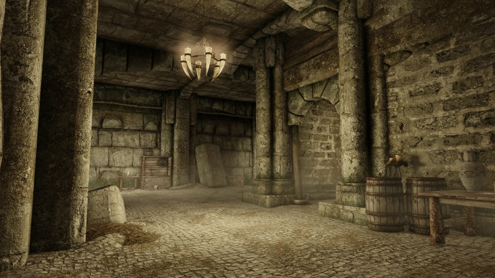 Forts of the Old Empire (1K - 4K) mod for The Elder Scrolls V: Skyrim Special Edition