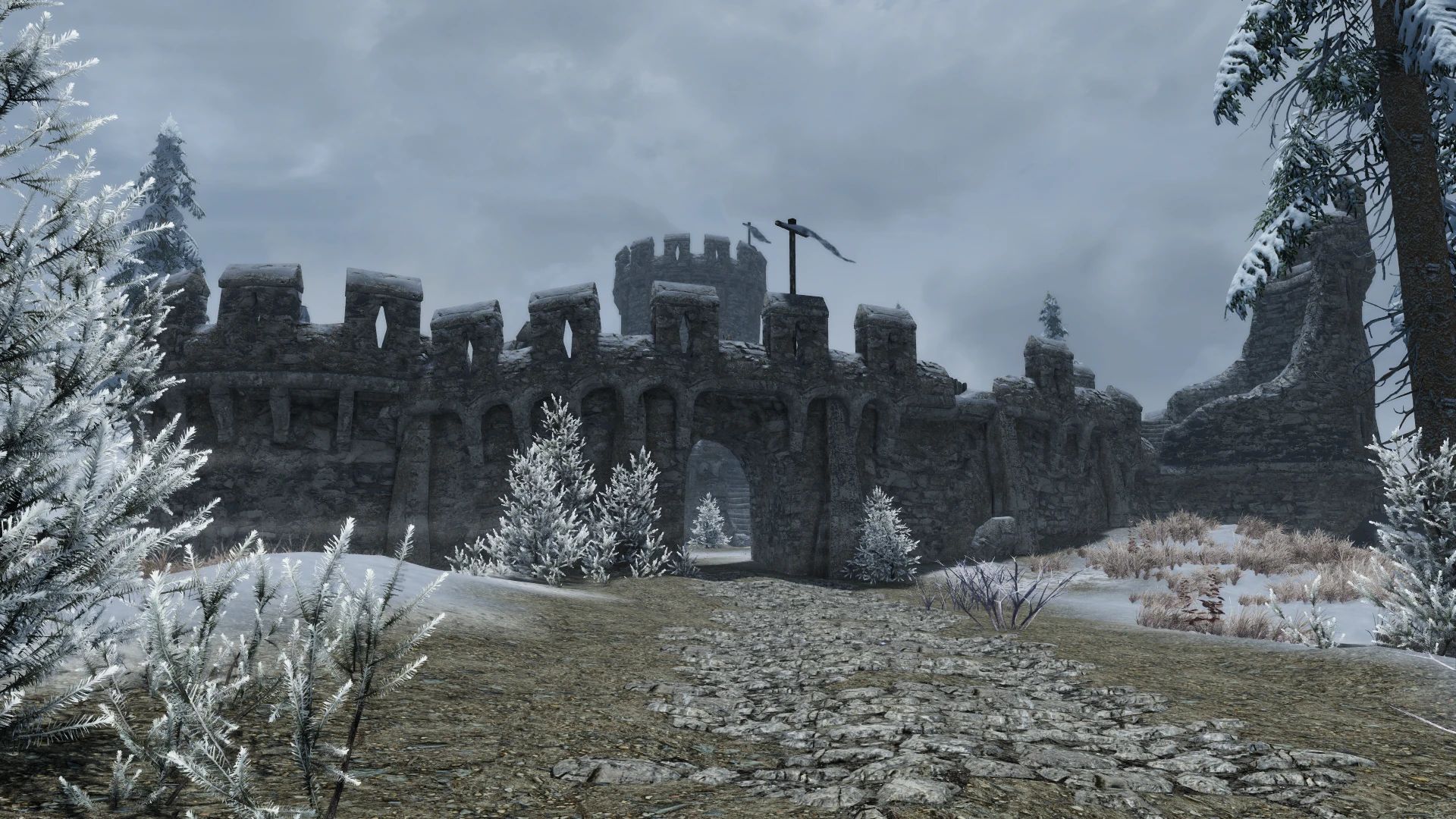 Forts of the Old Empire (1K - 4K) mod for The Elder Scrolls V: Skyrim Special Edition