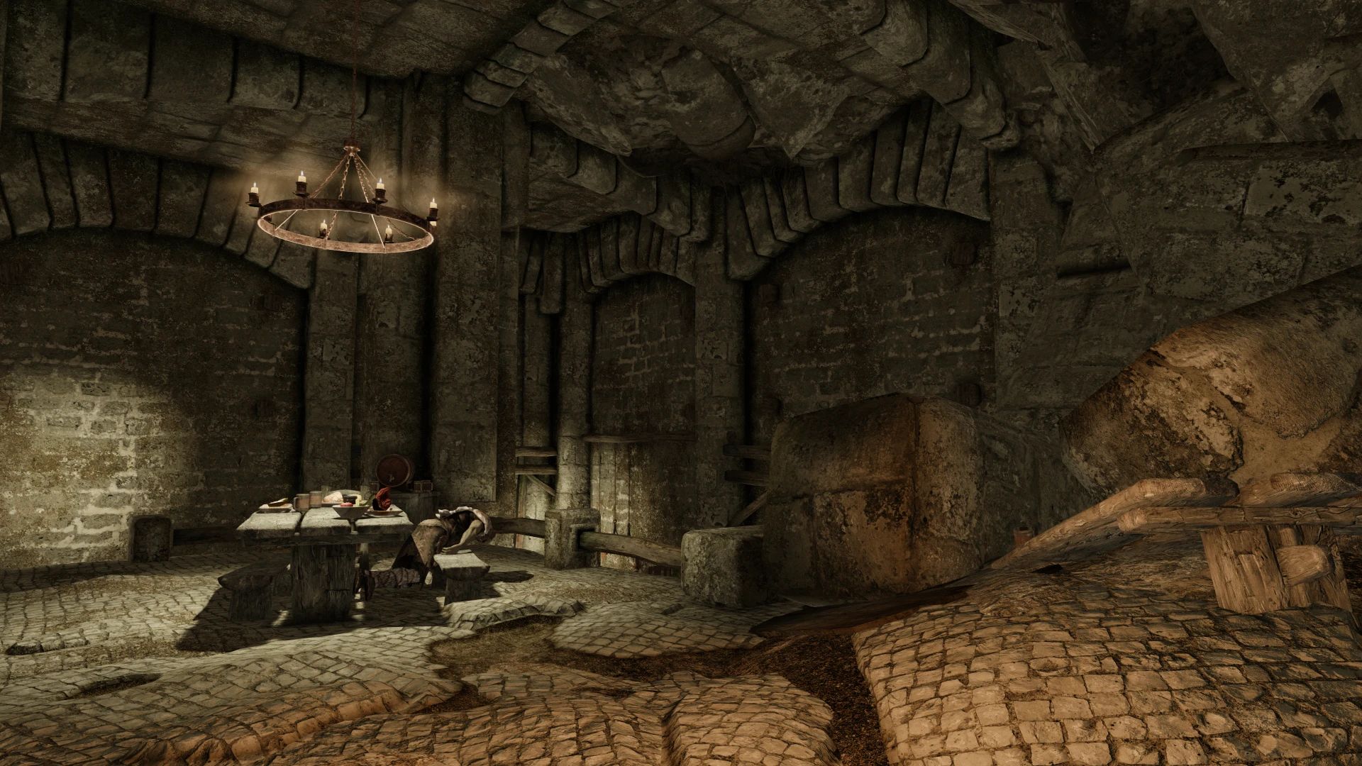 Forts of the Old Empire (1K - 4K) mod for The Elder Scrolls V: Skyrim Special Edition