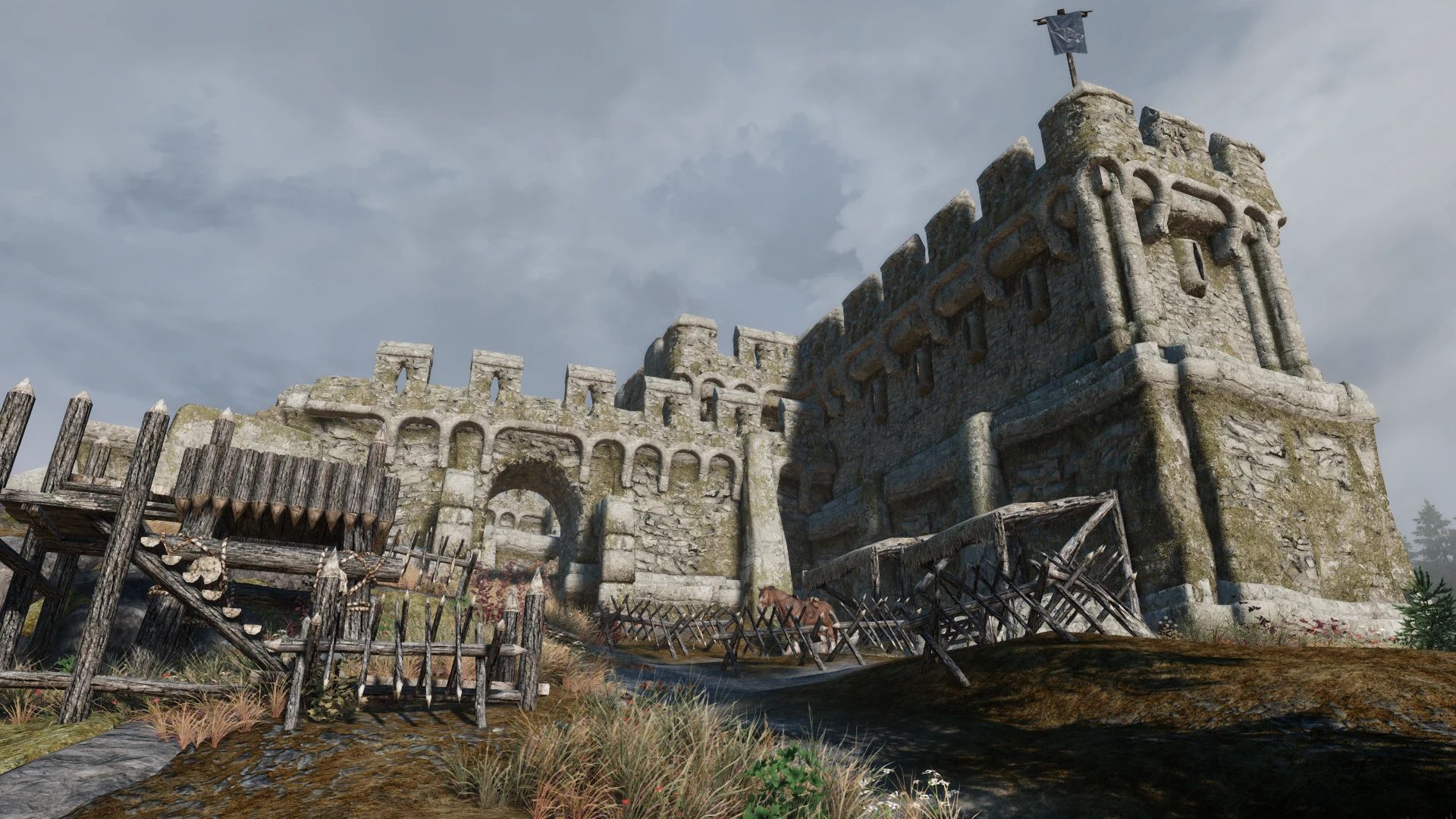 Forts of the Old Empire (1K - 4K) mod for The Elder Scrolls V: Skyrim Special Edition