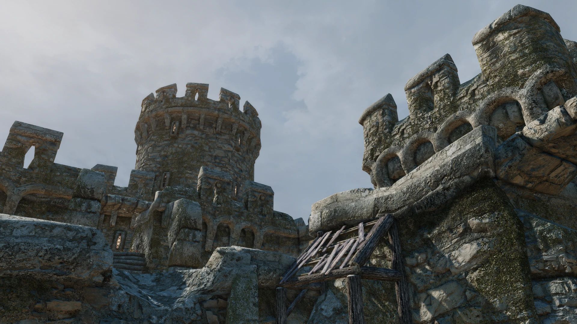 Forts of the Old Empire (1K - 4K) mod for The Elder Scrolls V: Skyrim Special Edition