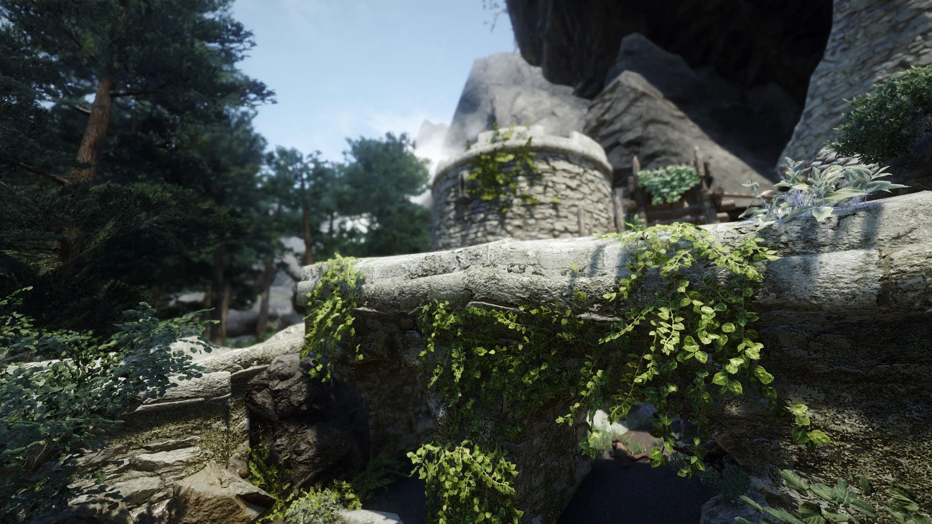 Forts of the Old Empire (1K - 4K) mod for The Elder Scrolls V: Skyrim Special Edition