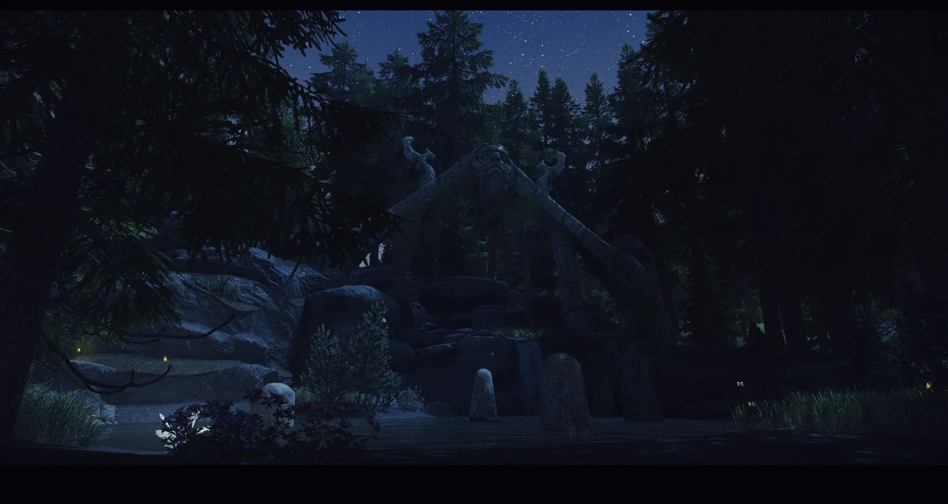 Lore Friendly Evergreen Grove mod for The Elder Scrolls V: Skyrim Special Edition