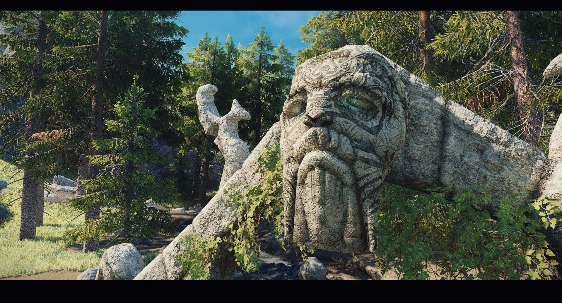 Lore Friendly Evergreen Grove mod for The Elder Scrolls V: Skyrim Special Edition