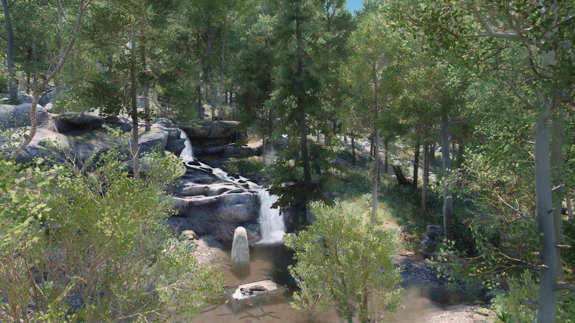 Lore Friendly Evergreen Grove mod for The Elder Scrolls V: Skyrim Special Edition