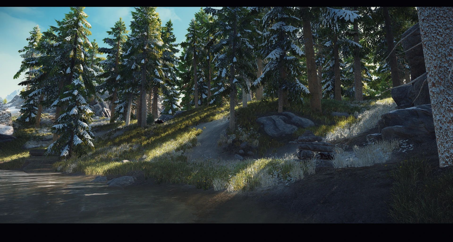 Lore Friendly Clearpine Pond mod for The Elder Scrolls V: Skyrim Special Edition