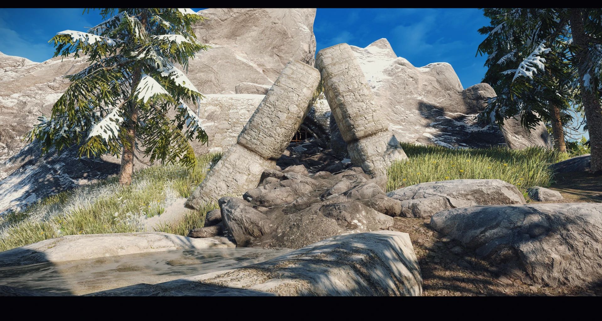 Lore Friendly Clearpine Pond mod for The Elder Scrolls V: Skyrim Special Edition