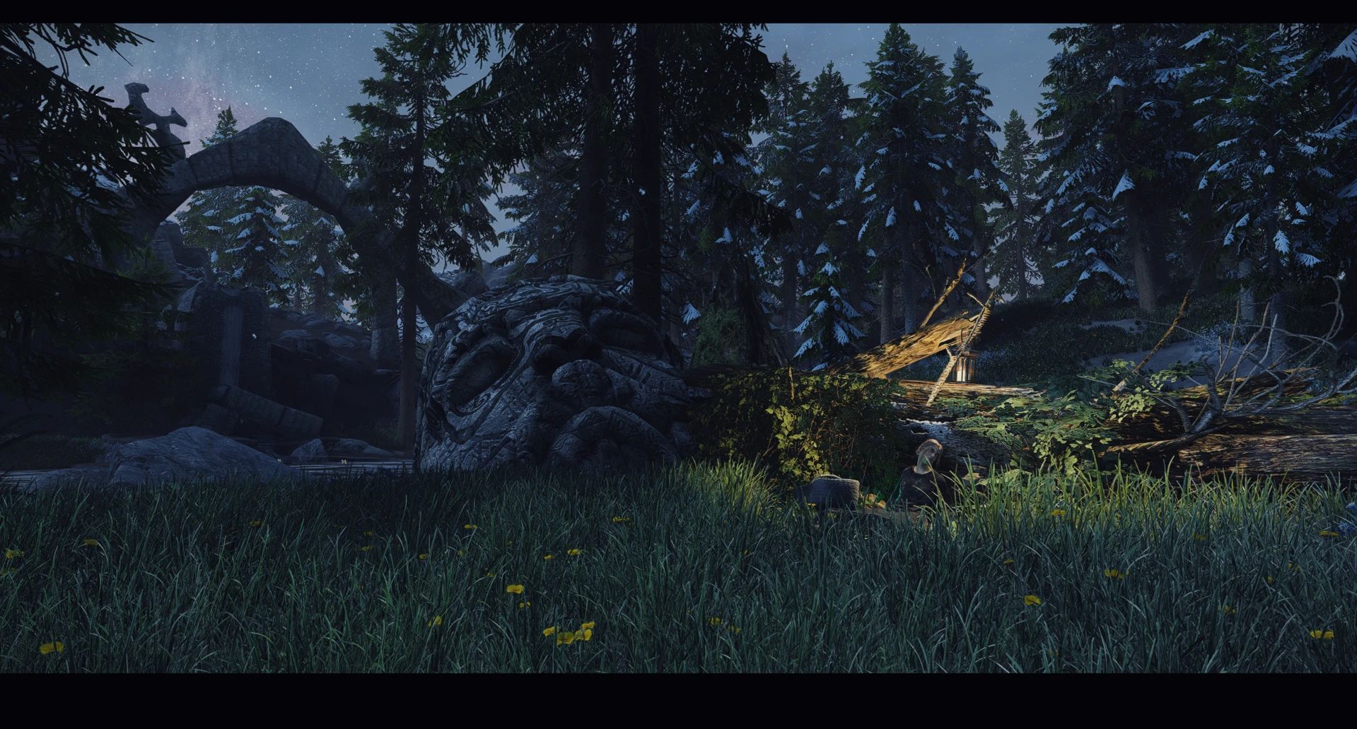 Lore Friendly Clearpine Pond mod for The Elder Scrolls V: Skyrim Special Edition