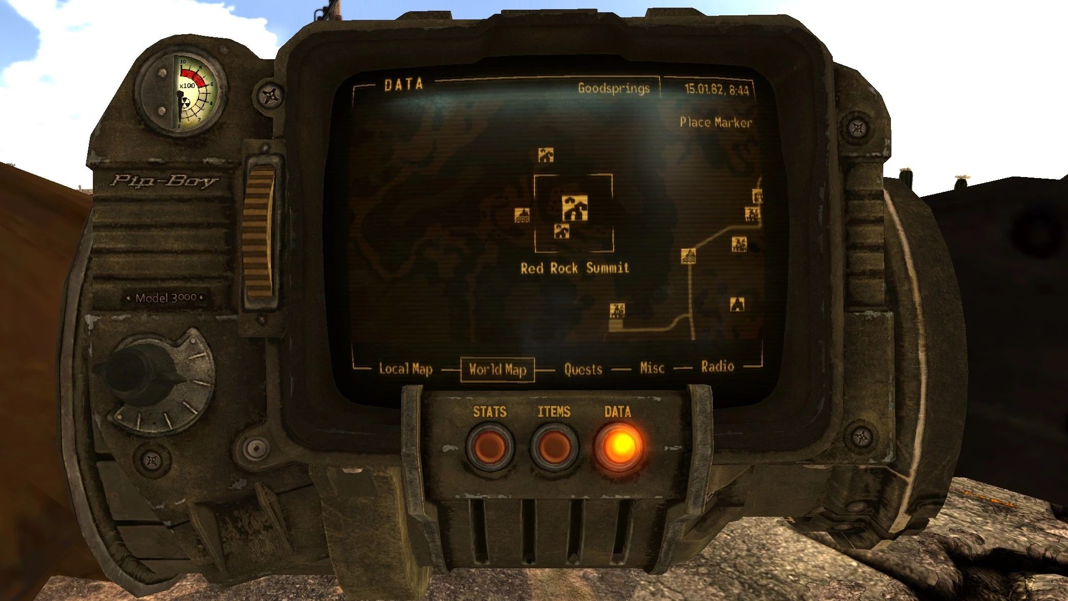 New Vegas Map Marker Project mod for Fallout: New Vegas