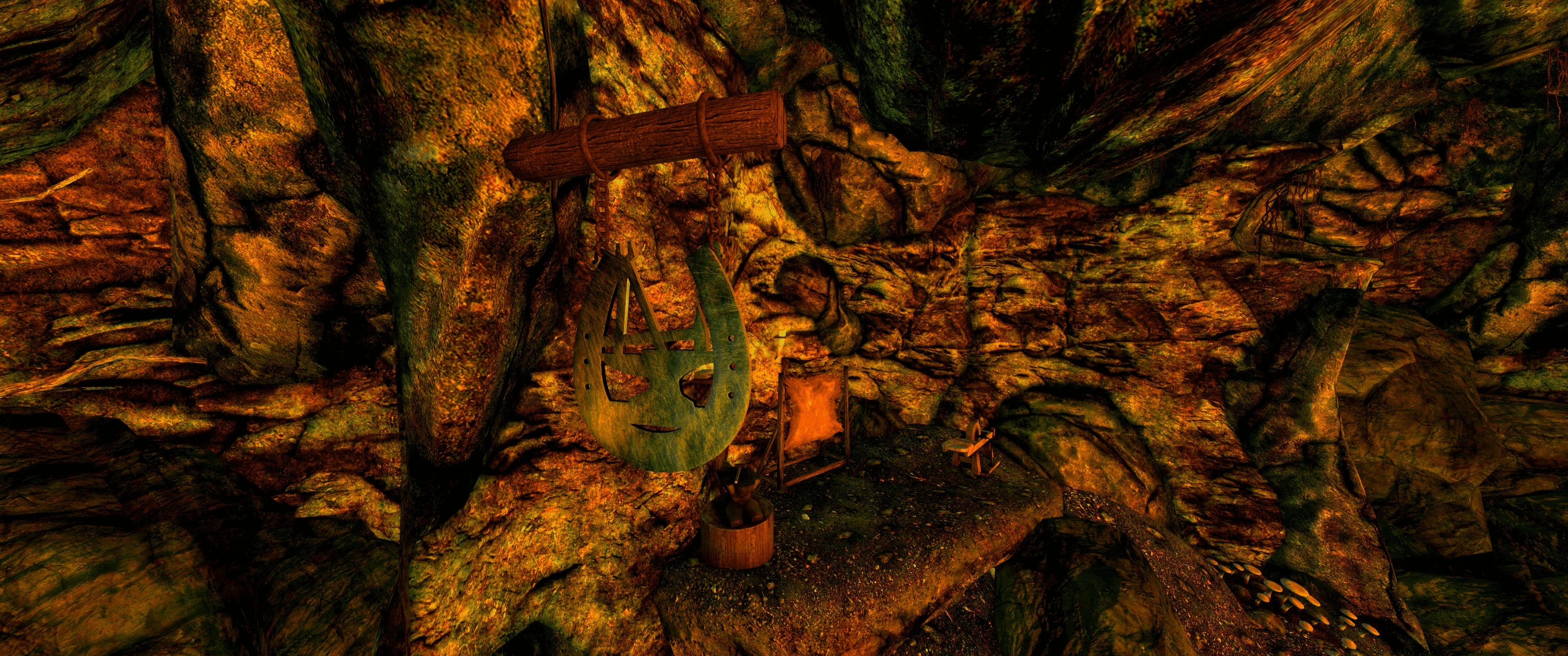 Windkeep Cavern - A Highly Detailed player Cavern mod for The Elder Scrolls V: Skyrim Special Edition