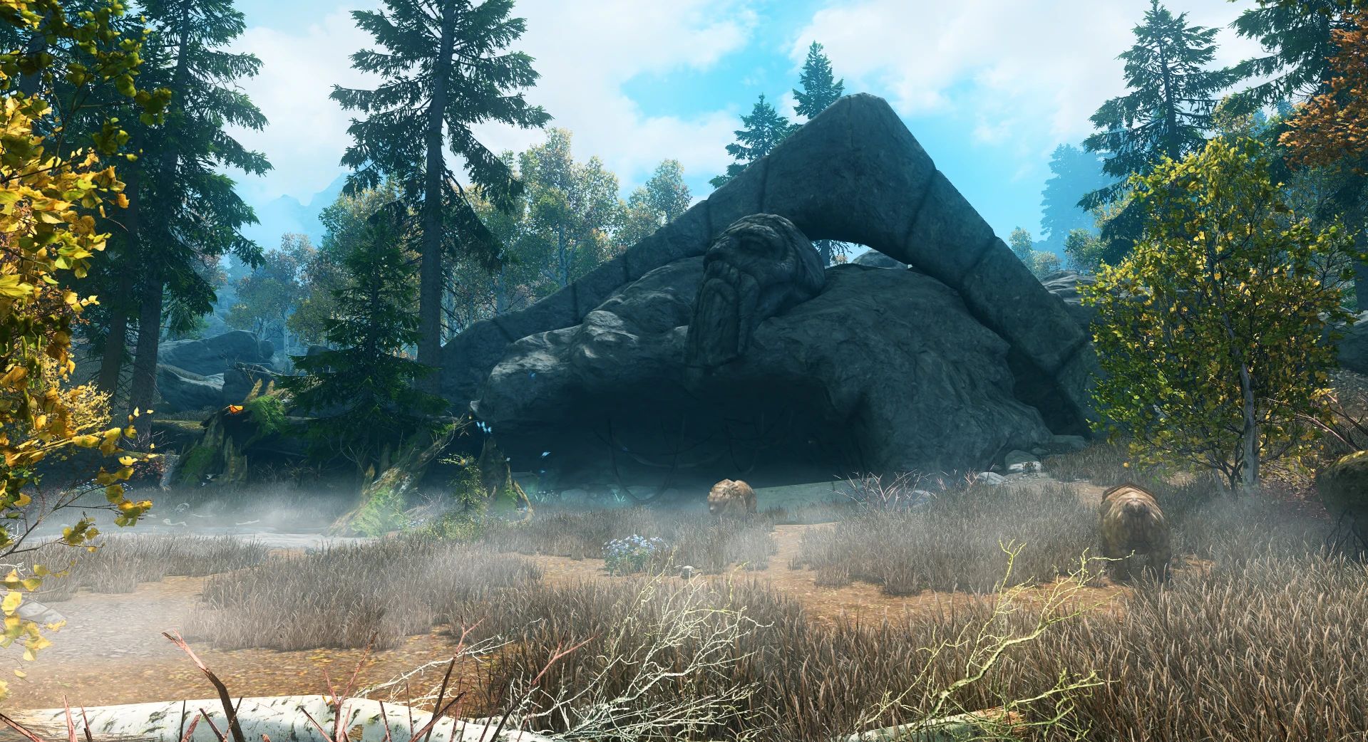 Lore Friendly Autumnshade Clearing mod for The Elder Scrolls V: Skyrim Special Edition