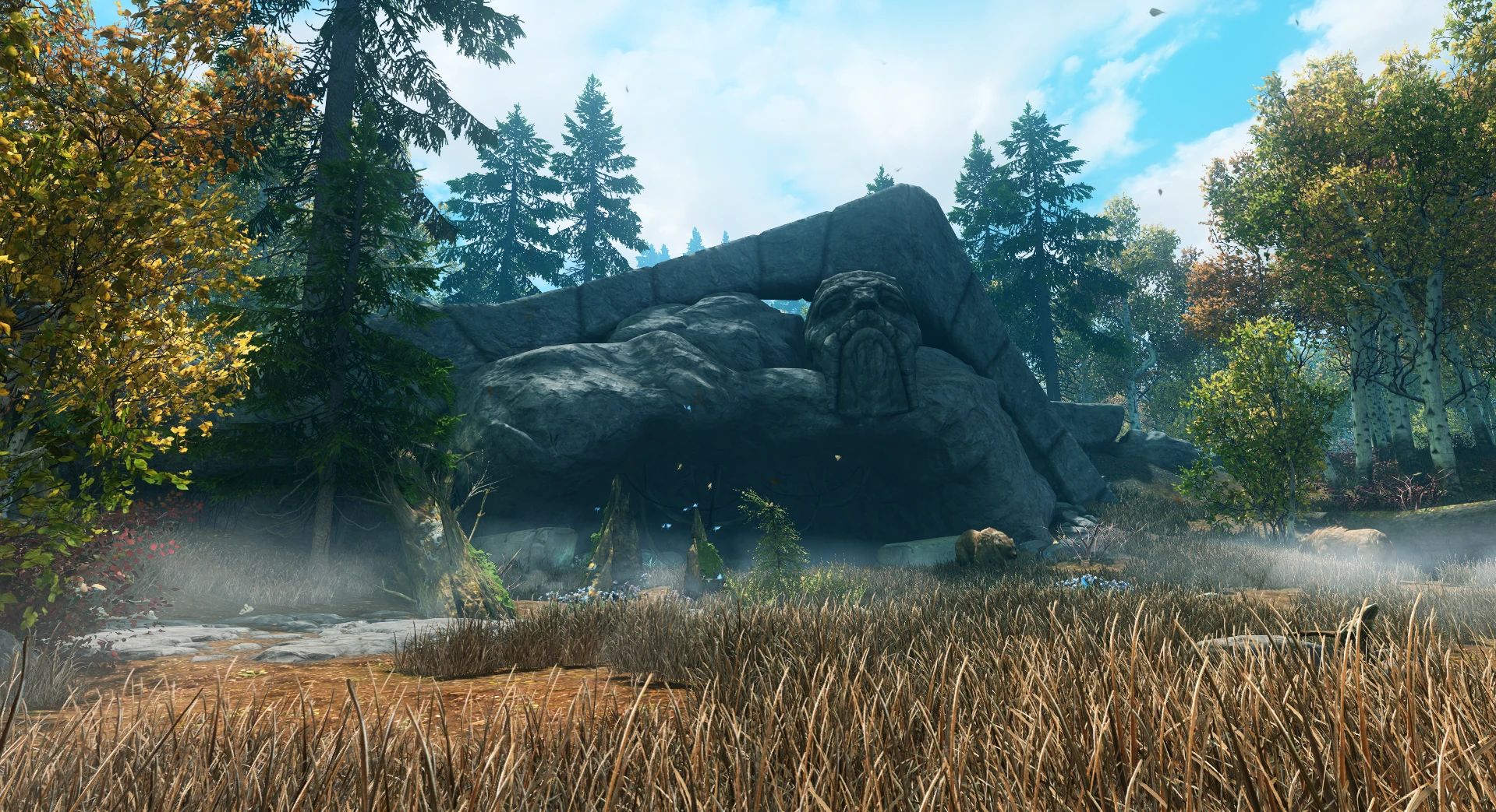 Lore Friendly Autumnshade Clearing mod for The Elder Scrolls V: Skyrim Special Edition