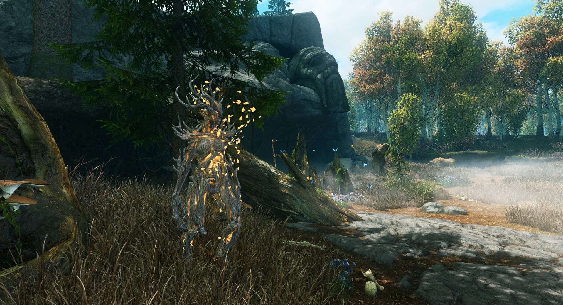 Lore Friendly Autumnshade Clearing mod for The Elder Scrolls V: Skyrim Special Edition