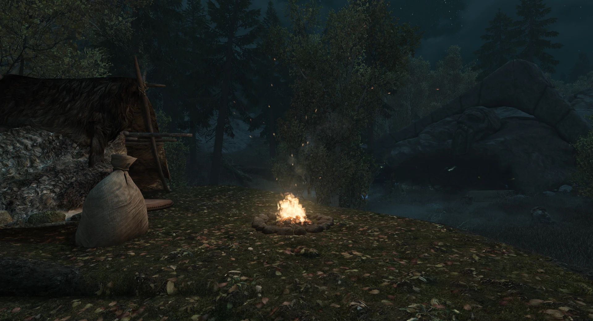 Lore Friendly Autumnshade Clearing mod for The Elder Scrolls V: Skyrim Special Edition