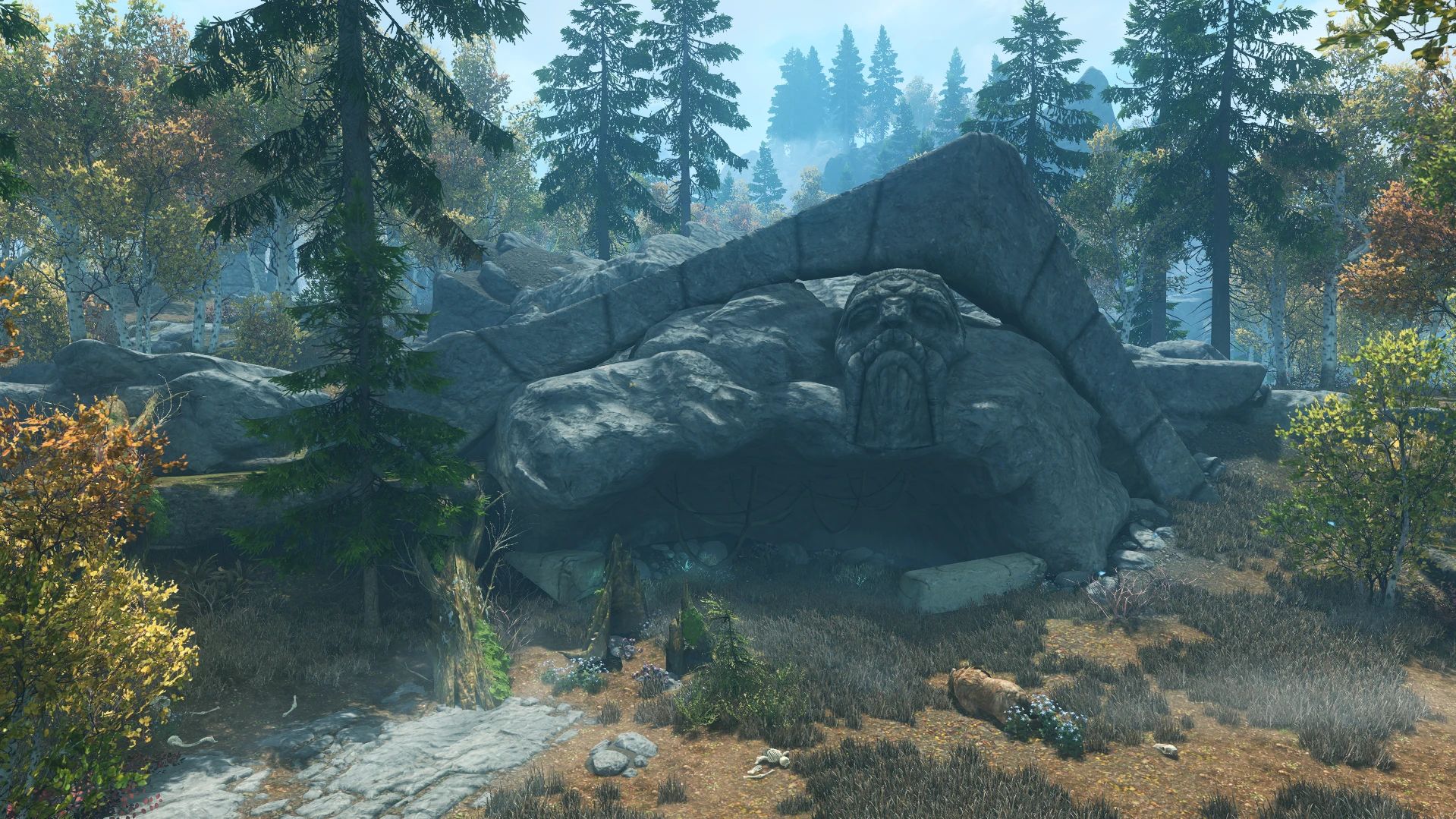 Lore Friendly Autumnshade Clearing mod for The Elder Scrolls V: Skyrim Special Edition