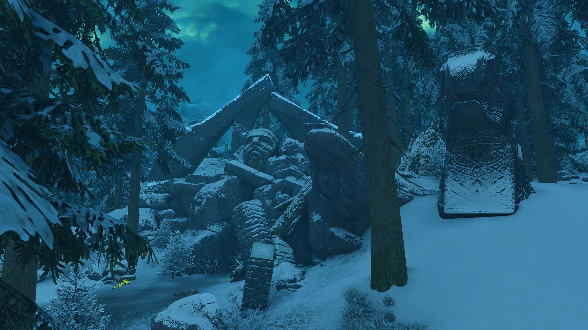 Lore Friendly Shrouded Grove mod for The Elder Scrolls V: Skyrim Special Edition