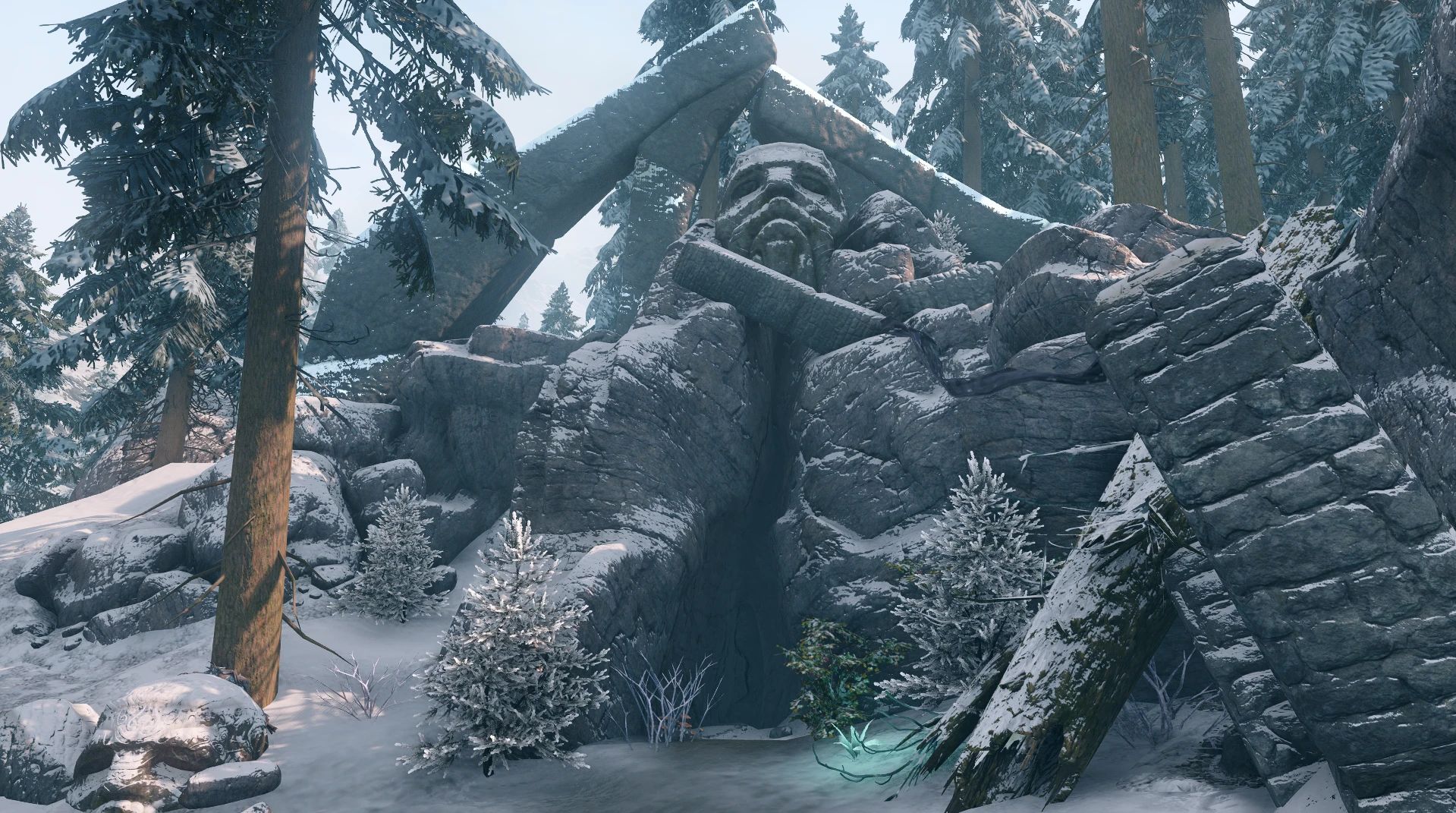 Lore Friendly Shrouded Grove mod for The Elder Scrolls V: Skyrim Special Edition