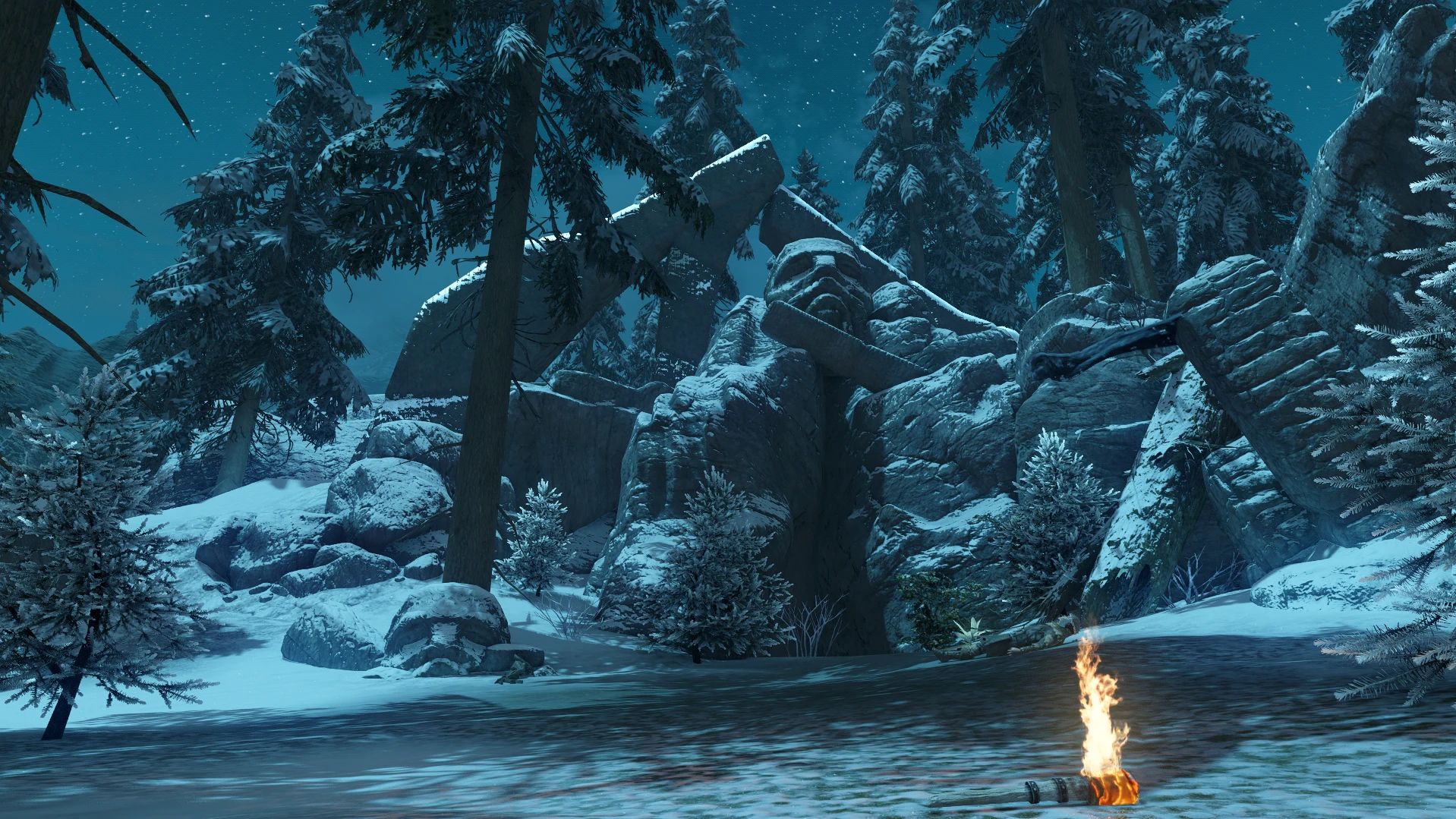 Lore Friendly Shrouded Grove mod for The Elder Scrolls V: Skyrim Special Edition