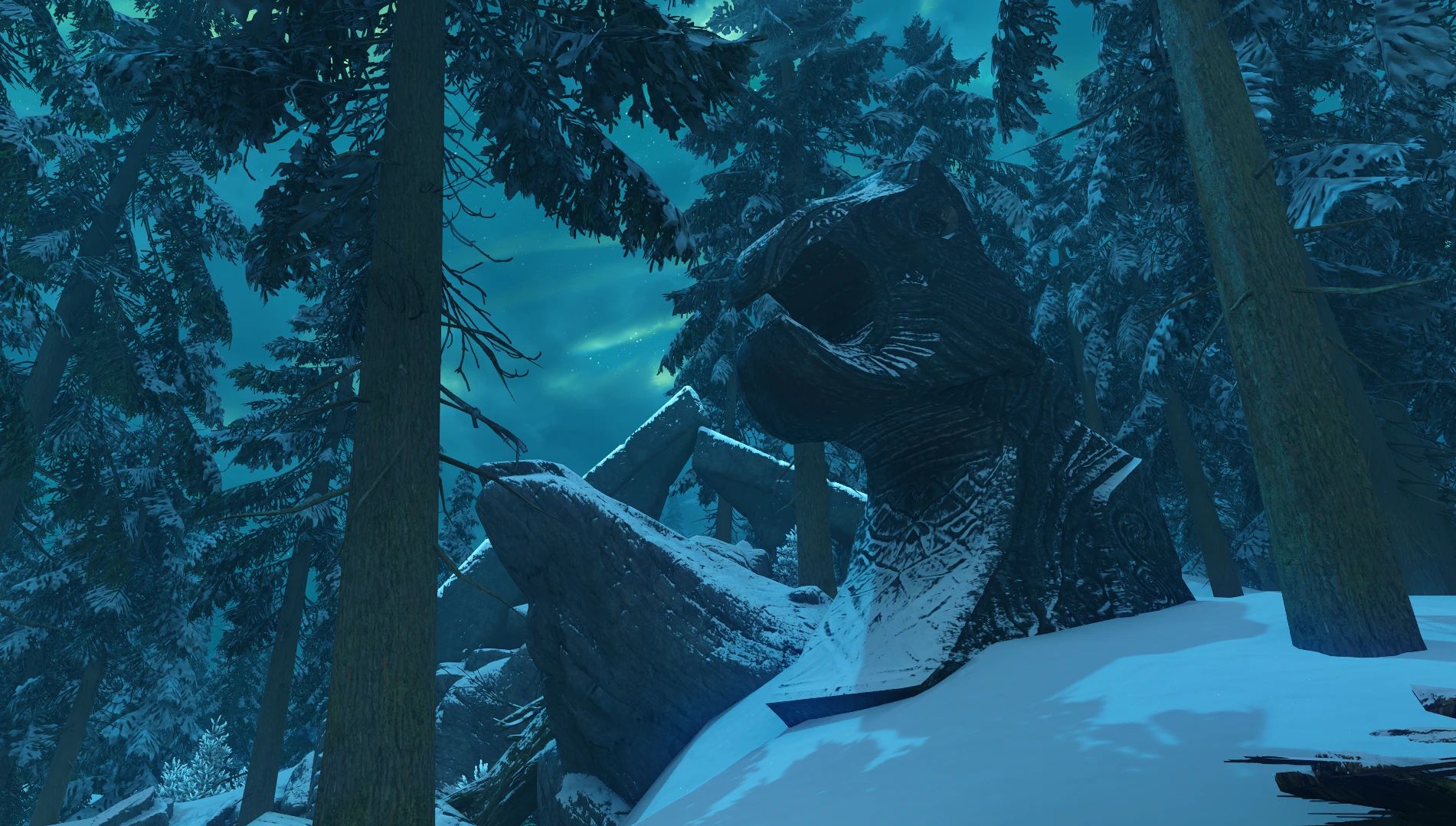 Lore Friendly Shrouded Grove mod for The Elder Scrolls V: Skyrim Special Edition