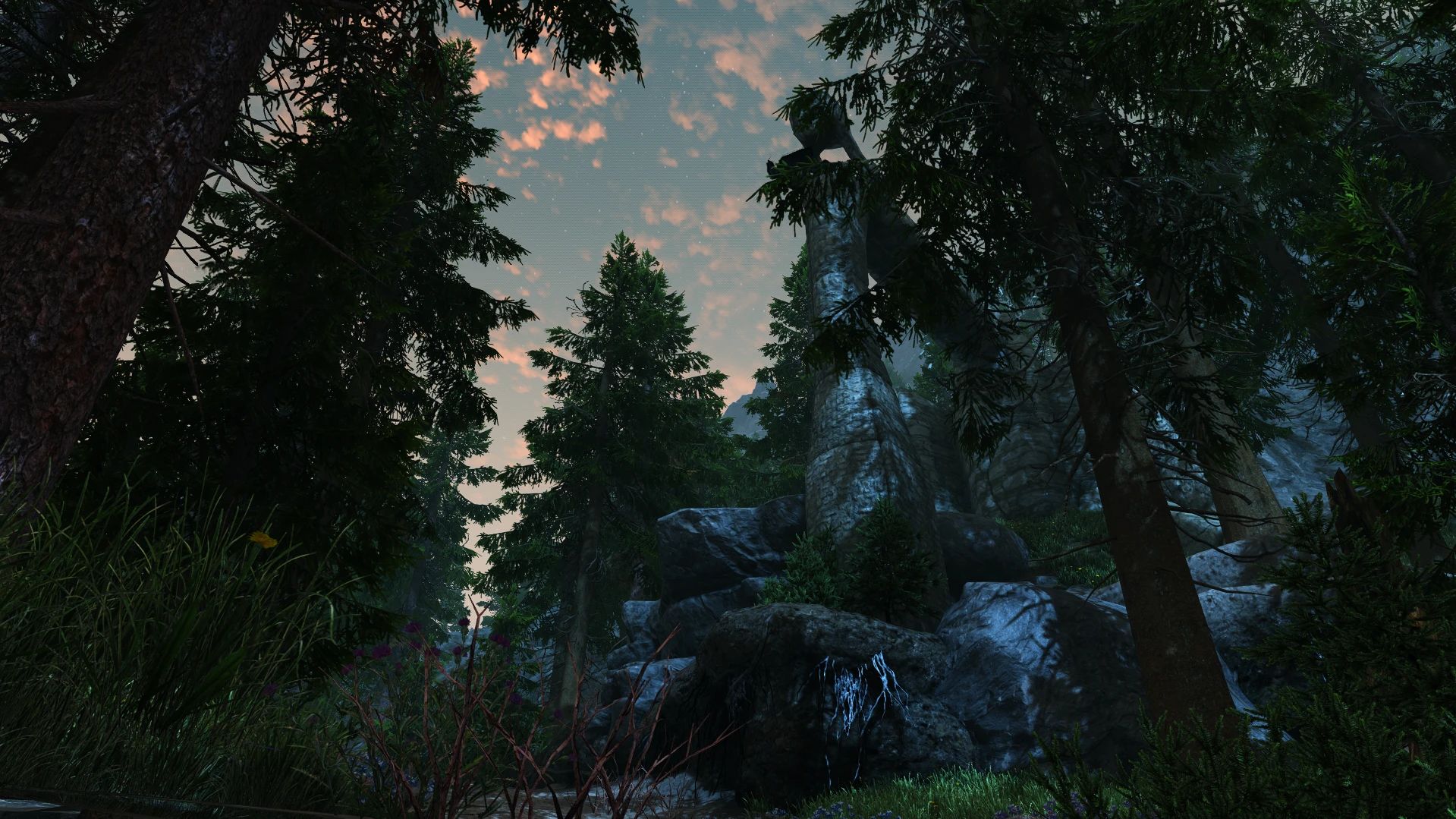 Lore Friendly Peaks Shade Tower mod for The Elder Scrolls V: Skyrim Special Edition