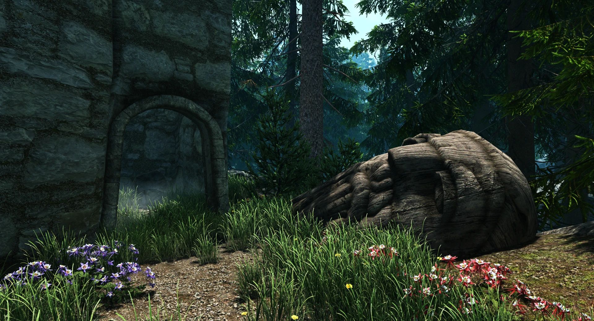 Lore Friendly Peaks Shade Tower mod for The Elder Scrolls V: Skyrim Special Edition