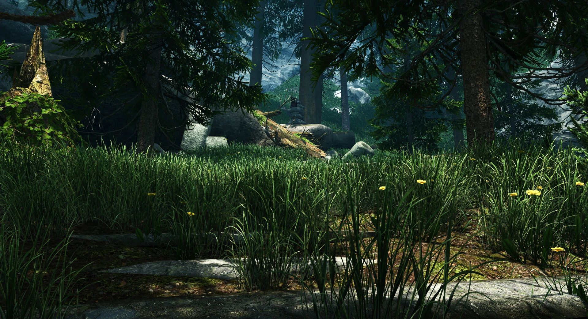 Lore Friendly Peaks Shade Tower mod for The Elder Scrolls V: Skyrim Special Edition