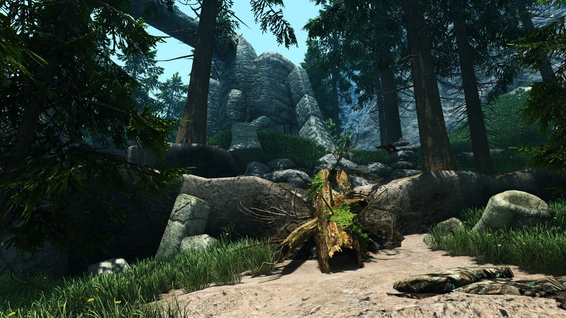 Lore Friendly Peaks Shade Tower mod for The Elder Scrolls V: Skyrim Special Edition