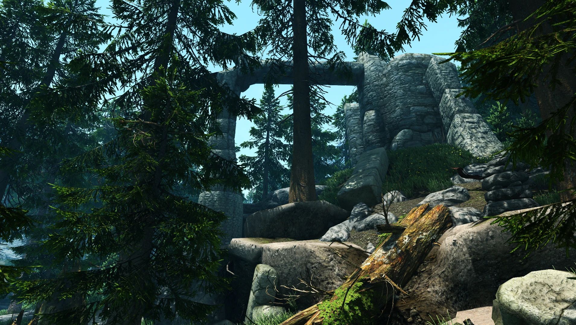 Lore Friendly Peaks Shade Tower mod for The Elder Scrolls V: Skyrim Special Edition