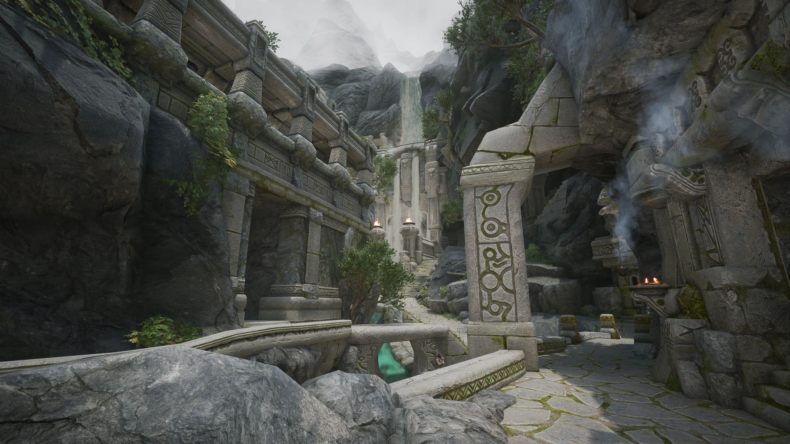 Tomato's Markarth and Dwemer Ruins - Complex Parallax Material mod for The Elder Scrolls V: Skyrim Special Edition